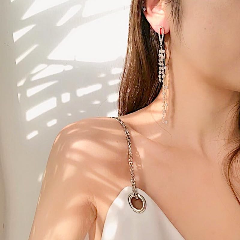 Tasseled Long Earrings