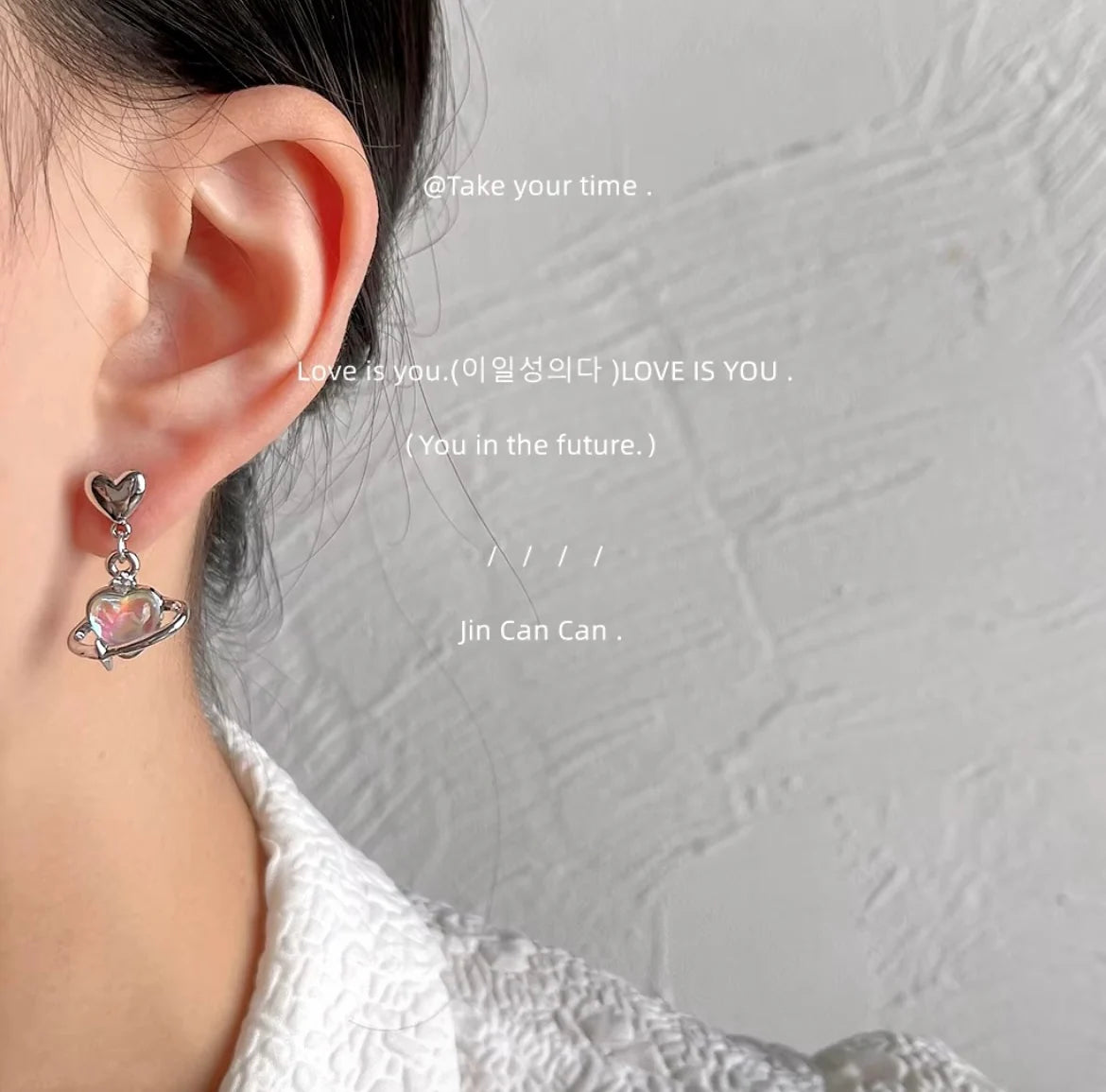 Y2K Multicolor Shade Stone Earrings