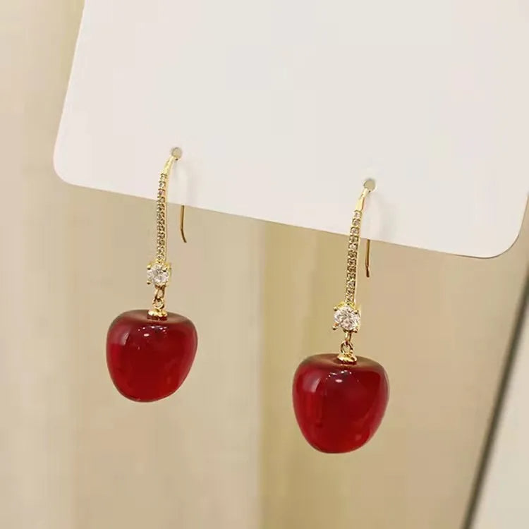 Dazzled Cherry Earrings