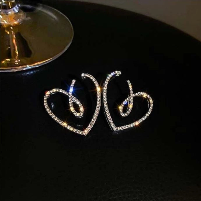 Heart Loop Earrings