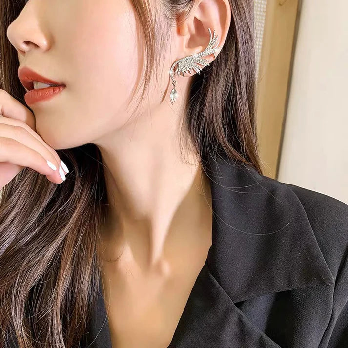 Angel Wings Ear Cuffs