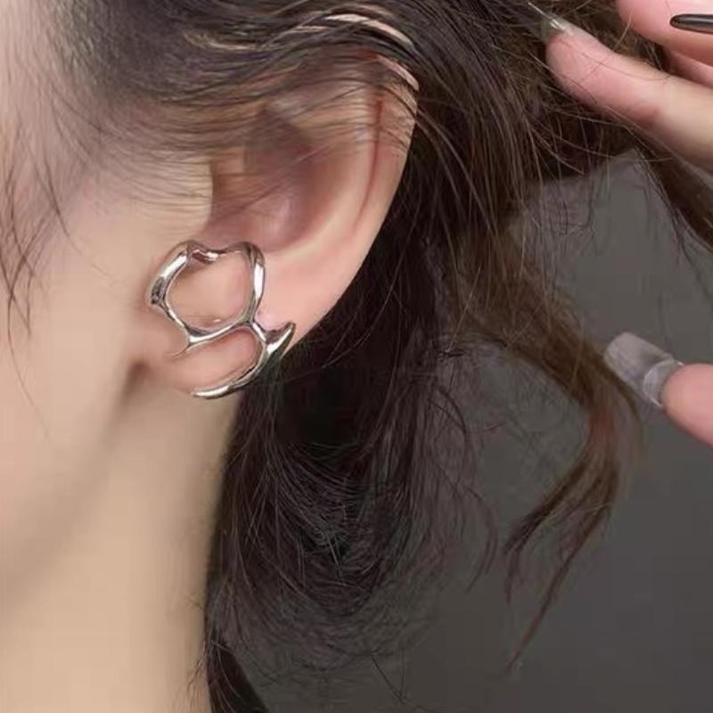Irregular Ear Cuff Stud Earrings