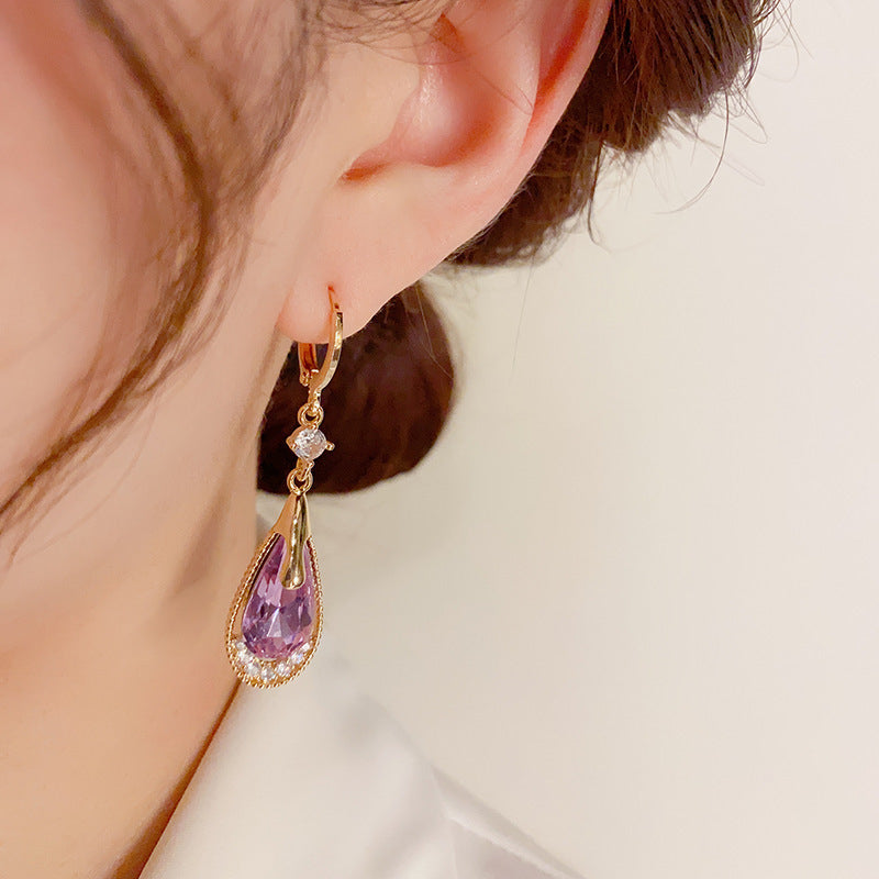 Dangle Water Drop Earrings