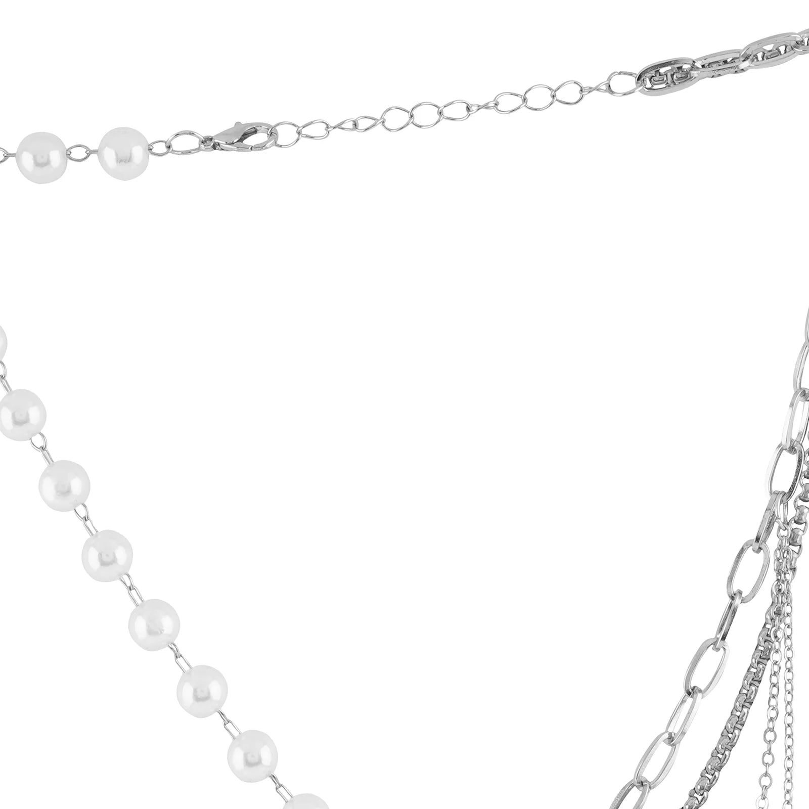 Multi-Layer Butterfly Pearl Necklace