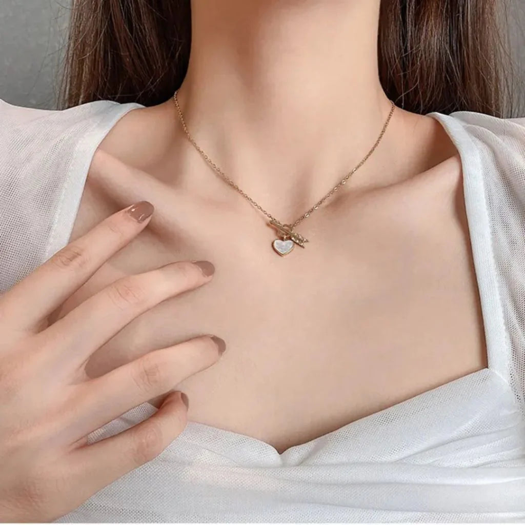 Arrow Through the Heart Necklace