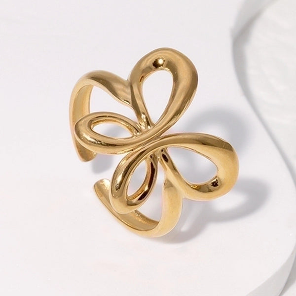 Hollow Butterfly Ring