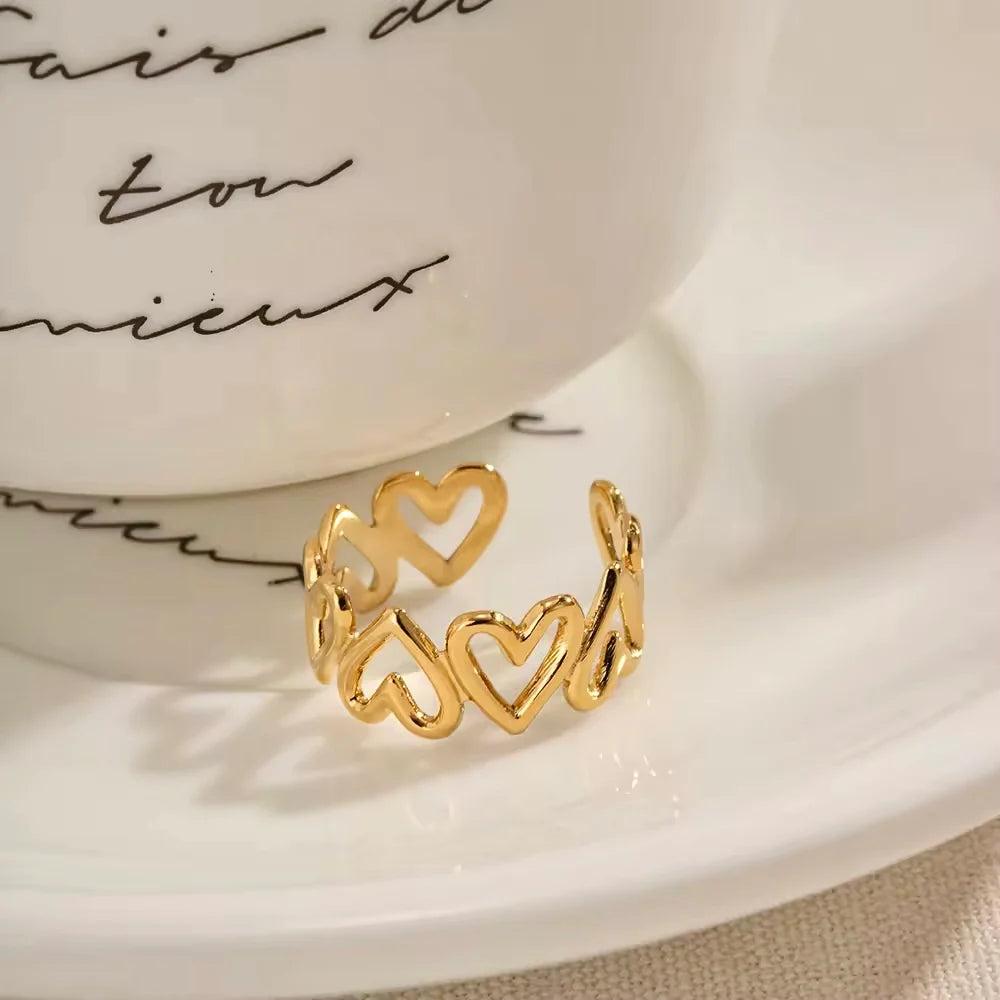 Heart Loop Ring