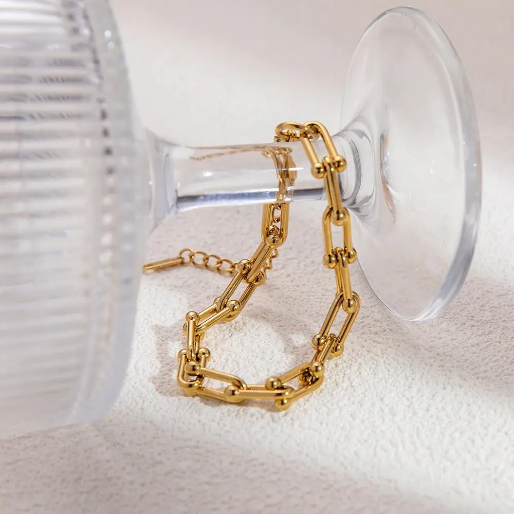 Minimalist Cross Double Layered Bracelet