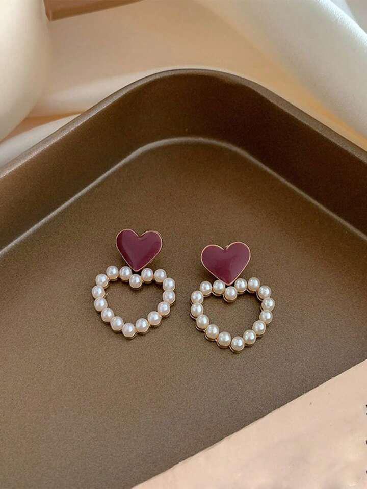 Vine Heart Earrings