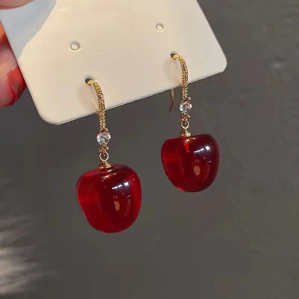 Dazzled Cherry Earrings