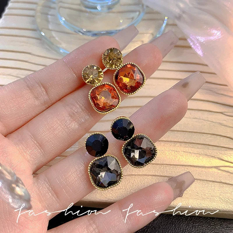 Geometric Stone Studs