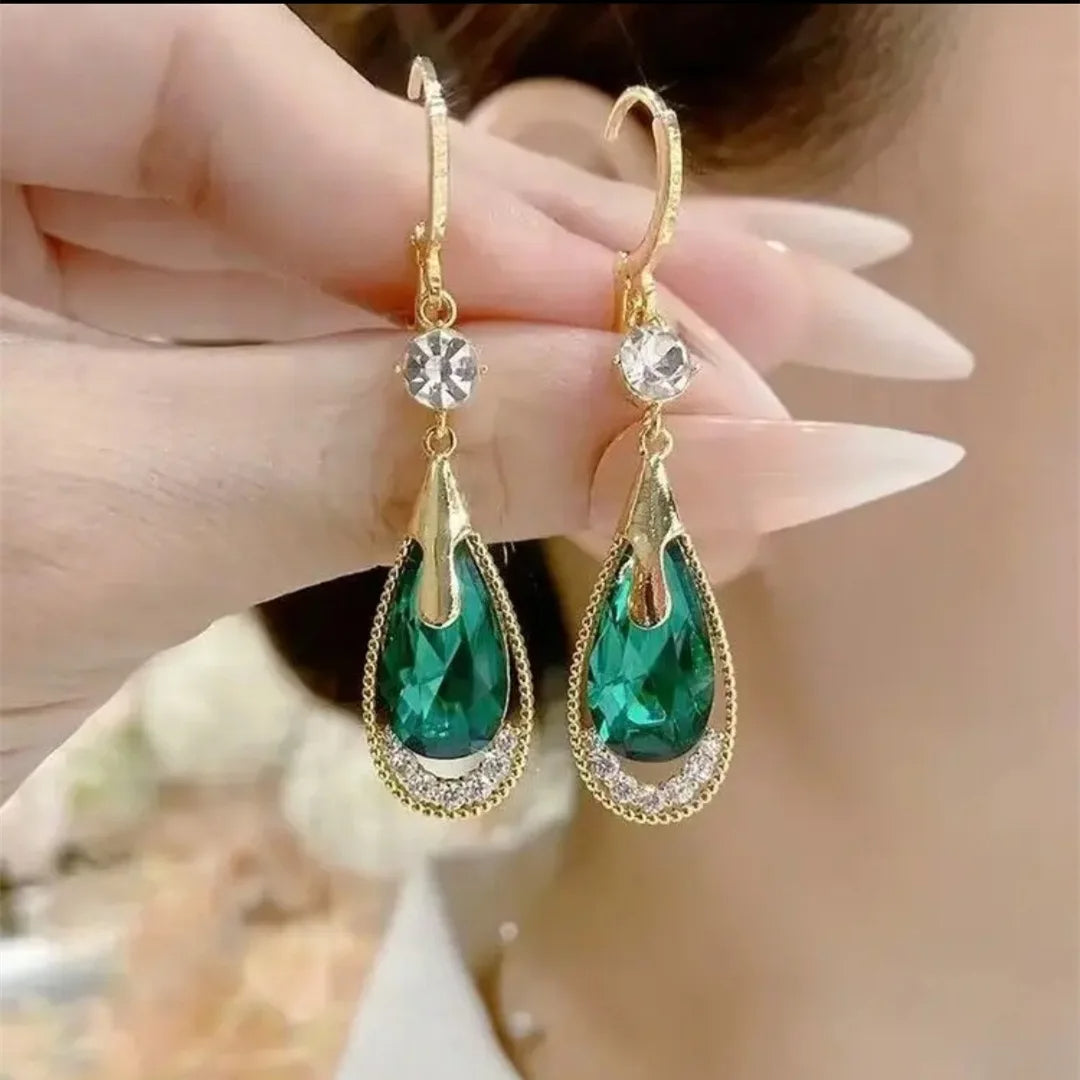 Dangle Water Drop Earrings