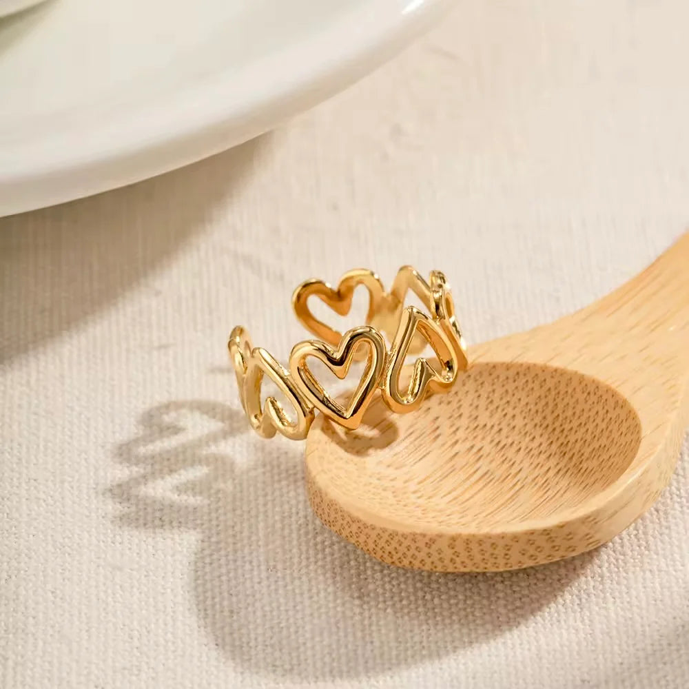 Heart Loop Ring